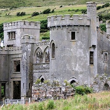 Clifden Castle - Connemara Ireland